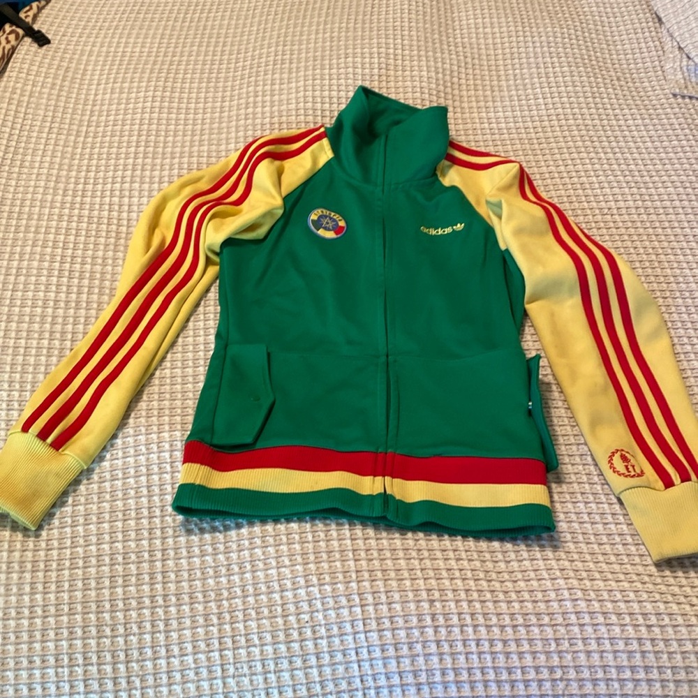 Special Edition Ethiopia Adidas Track Jacket Size S